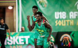 Afrobasket U18 : le Sénégal termine deuxième du groupe C après sa défaite contre le Cameroun