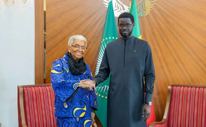 Leadership féminin en Afrique : Bassirou Diomaye Faye échange avec Ellen Johnson Sirleaf à Dakar