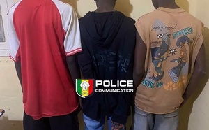 Cambriolages en série à Kolda : trois membres présumés du groupe « Kuluna » arrêtés