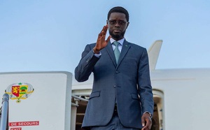 Séjour privé à l’étranger : le président Diomaye Faye quitte le Sénégal ce samedi