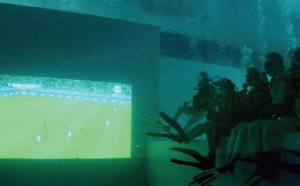 Et si vous regardiez le match des Diables... sous l'eau?