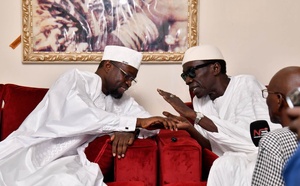 Visite à Aïnoumady : Ousmane Sonko chez Serigne Habib Sy Dabakh