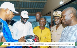 Gamou 2026: le dispositif de transport renforcé à Kaolack