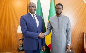 CEDEAO : Bassirou Diomaye Faye reçoit le Général Biram Diop au Palais