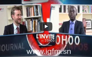 A cœur vert avec George Hodgson, ambassadeur de la Grande Bretagne au Sénégal