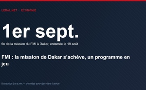 FMI : la mission de Dakar s'achève ce mardi, un programme en jeu