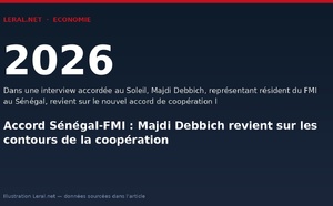 Accord Sénégal-FMI : Majdi Debbich revient sur les contours de la coopération