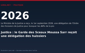 Justice : le Garde des Sceaux Moussa Sarr reçoit une délégation des huissiers