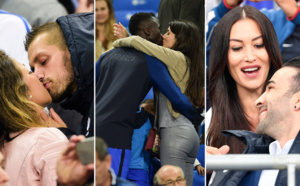Les Bleus et leurs compagnes se lâchent à l’is­sue du match France-Islande