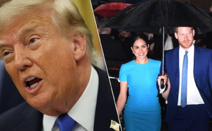 Trump se réjouit du retour du prince Harry et Meghan au Royaume-Uni