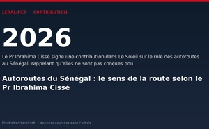 Autoroutes du Sénégal : le sens de la route selon le Pr Ibrahima Cissé