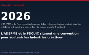 L'ADEPME et le FDCUIC signent une convention pour soutenir les industries créatives