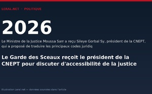 Le Garde des Sceaux reçoit le président de la CNEPT pour discuter d'accessibilité de la justice