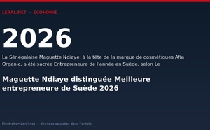 Maguette Ndiaye distinguée Meilleure entrepreneure de Suède 2026