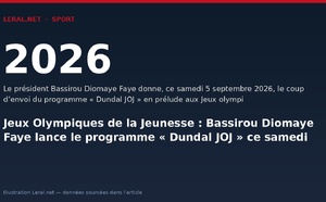 Jeux Olympiques de la Jeunesse : Bassirou Diomaye Faye lance le programme « Dundal JOJ » ce samedi