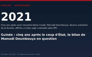 Guinée : cinq ans après le coup d'État, le bilan de Mamadi Doumbouya en question