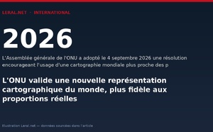 L'ONU valide une nouvelle représentation cartographique du monde, plus fidèle aux proportions réelles