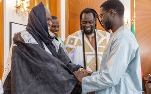 Bassirou Diomaye Faye reçoit Cheikh Ndiguel Sène et salue son engagement pour l’éducation des jeunes