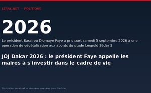 JOJ Dakar 2026 : le président Faye appelle les maires à s'investir dans le cadre de vie
