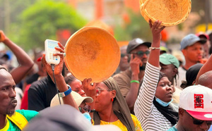 Vie chère au Sénégal : une marche des « paniers vides » organisée à Dakar