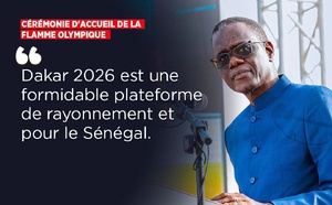DISCOURS DU PREMIER MINISTRE: Cérémonie d’accueil de la Flamme Olympique Jeux Olympiques de la Jeunesse Dakar 2026