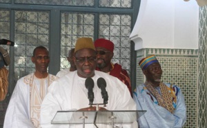 Vidéo-La déclaration de Macky Sall après la prière de Korité 2016