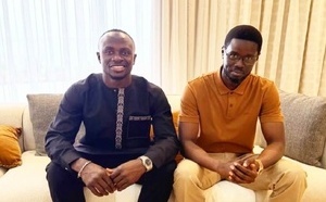 Le Président Bassirou Diomaye Faye reçoit le footballeur Sadio Mané autour du projet SM10 Agro