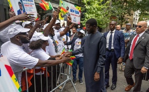 En images : l’accueil des Sénégalais de New York à Bassirou Diomaye Faye