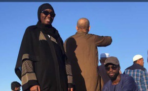 Voici Ndeye Penda Tall à la Mecque...