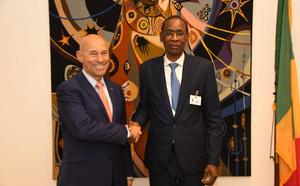 Cheikh Niang reçoit le secrétaire d'État adjoint américain aux Affaires africaines