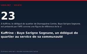 Kaffrine : Baye Serigne Segnane, un délégué de quartier au service de sa communauté