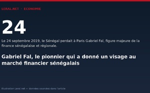 Gabriel Fal, le pionnier qui a donné un visage au marché financier sénégalais