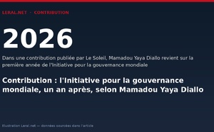Contribution : l'Initiative pour la gouvernance mondiale, un an après, selon Mamadou Yaya Diallo
