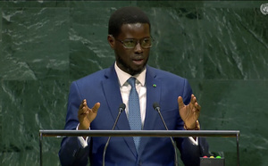 ONU : Diomaye Faye appelle à la paix et réaffirme le soutien du Sénégal à la Palestine