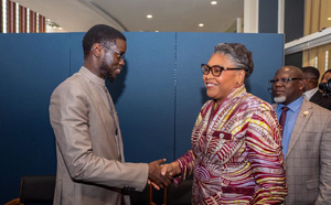New York : Diomaye Faye et Judith Suminwa Tuluka échangent sur la coopération et la paix en Afrique