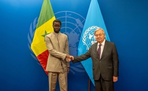 Diplomatie multilatérale et gouvernance onusienne : Bassirou Diomaye Faye s'entretient avec António Guterres à New York
