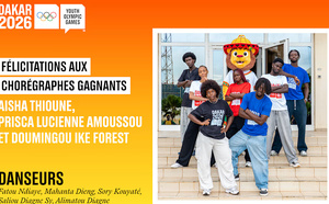 JOJ Dakar 2026 : six danseurs sénégalais sacrés au concours de la danse officielle