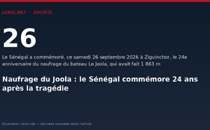 Naufrage du Joola : le Sénégal commémore 24 ans après la tragédie