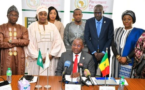 Intégration africaine : le Parlement panafricain en mission de plaidoyer à l'Assemblée nationale