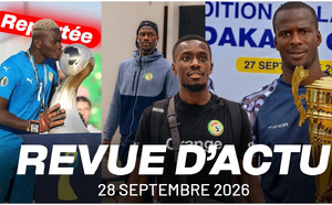 QCAN2027 : les Lions arrivés à Bahir Dar, la CAN Beach Soccer reportée et Ousseynou Diop vainqueur de la 37e traversée Dakar-Gorée