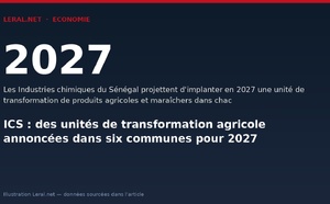 ICS : des unités de transformation agricole annoncées dans six communes pour 2027