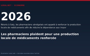 Les pharmaciens plaident pour une production locale de médicaments renforcée