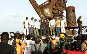 Saint-Louis célèbre le passage de la flamme des JOJ Dakar 2026