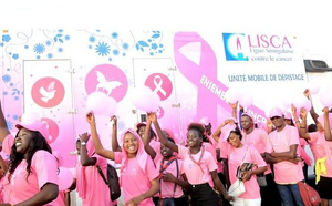 À Pointe-Sarène, les pharmaciens marchent pour la prévention des cancers du sein et de l'utérus