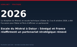 Escale du Mistral à Dakar : Sénégal et France réaffirment un partenariat stratégique rénové