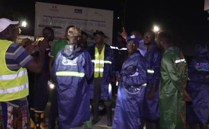 Pluies à Dakar : Cheikh Tidiane Dièye passe la nuit sur le terrain pour suivre le dispositif d'urgence