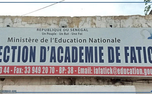 Fatick : 77 établissements scolaires touchés par l'hivernage 2026