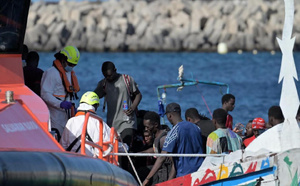Canaries : 41 migrants secourus après cinq jours de traversée depuis la Gambie