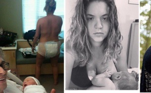 Une jeune maman poste une photo d'elle pour célébrer la réalité méconnue de “l'après accouchement”...
