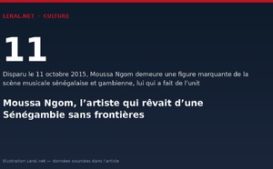 Moussa Ngom, l’artiste qui rêvait d’une Sénégambie sans frontières